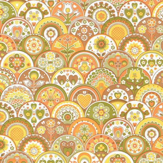 Vibrance Retro Geometric in Autumn