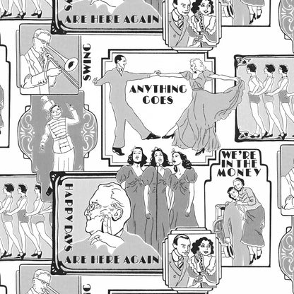 Thirties Pop Culture and Music Theme