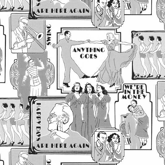 Thirties Pop Culture and Music Theme