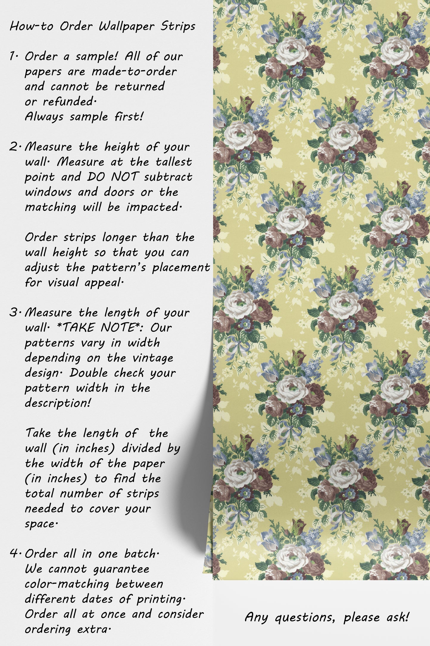 Frances Cabbage Roses Floral