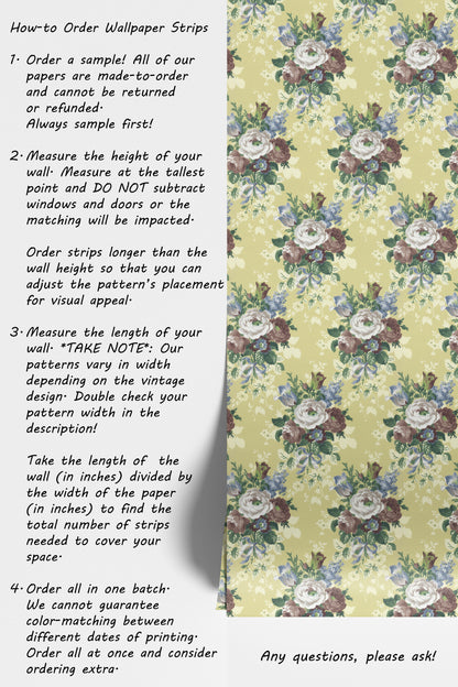 Frances Cabbage Roses Floral