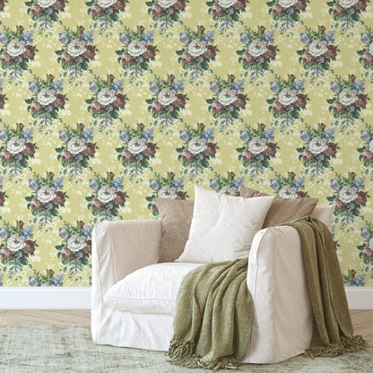 Frances Cabbage Roses Floral