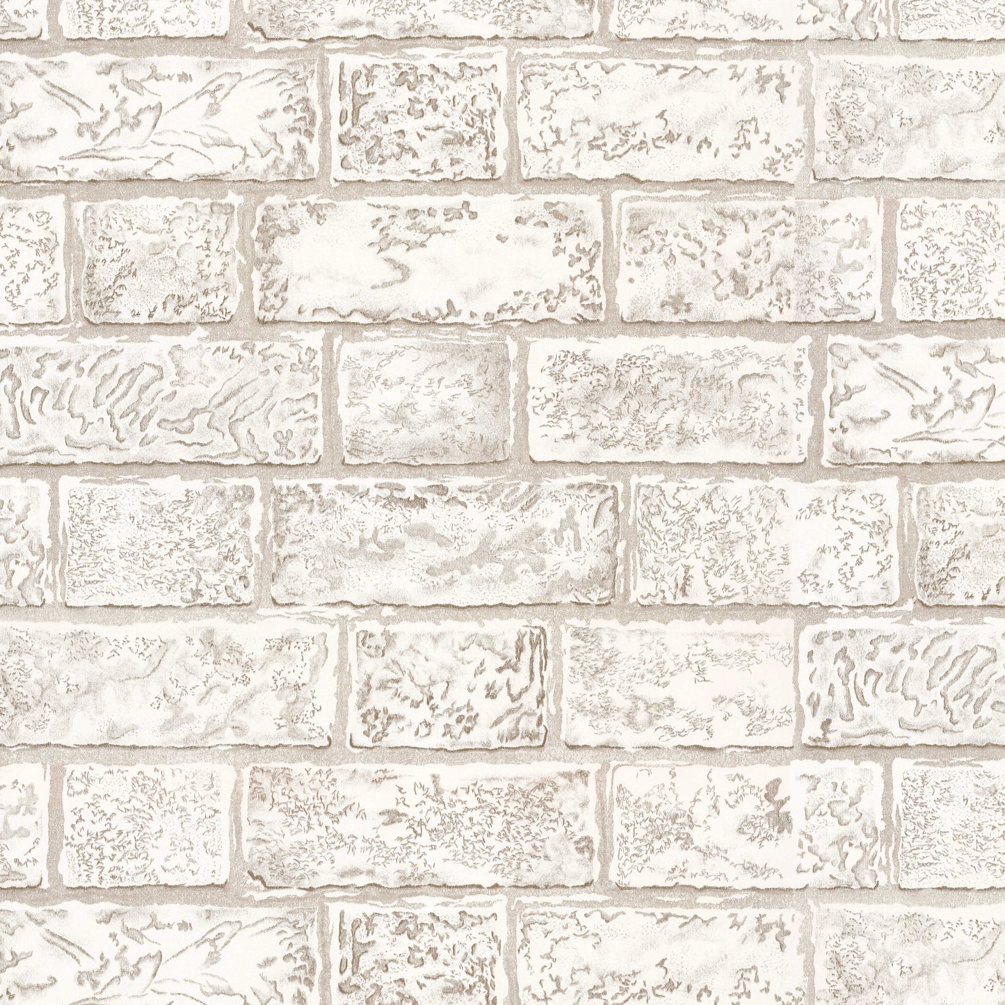 White Brick Faux Finish