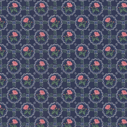 Indigo Floral