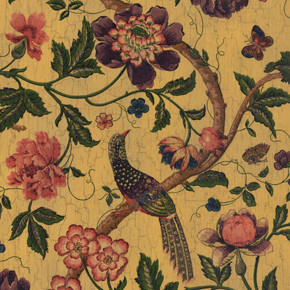 Corbin Antique Floral and Bird
