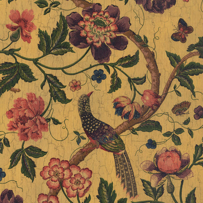 Corbin Antique Floral and Bird