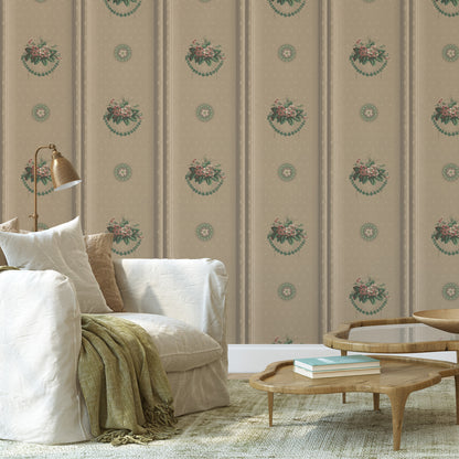 Temperance Antique Architectural Floral