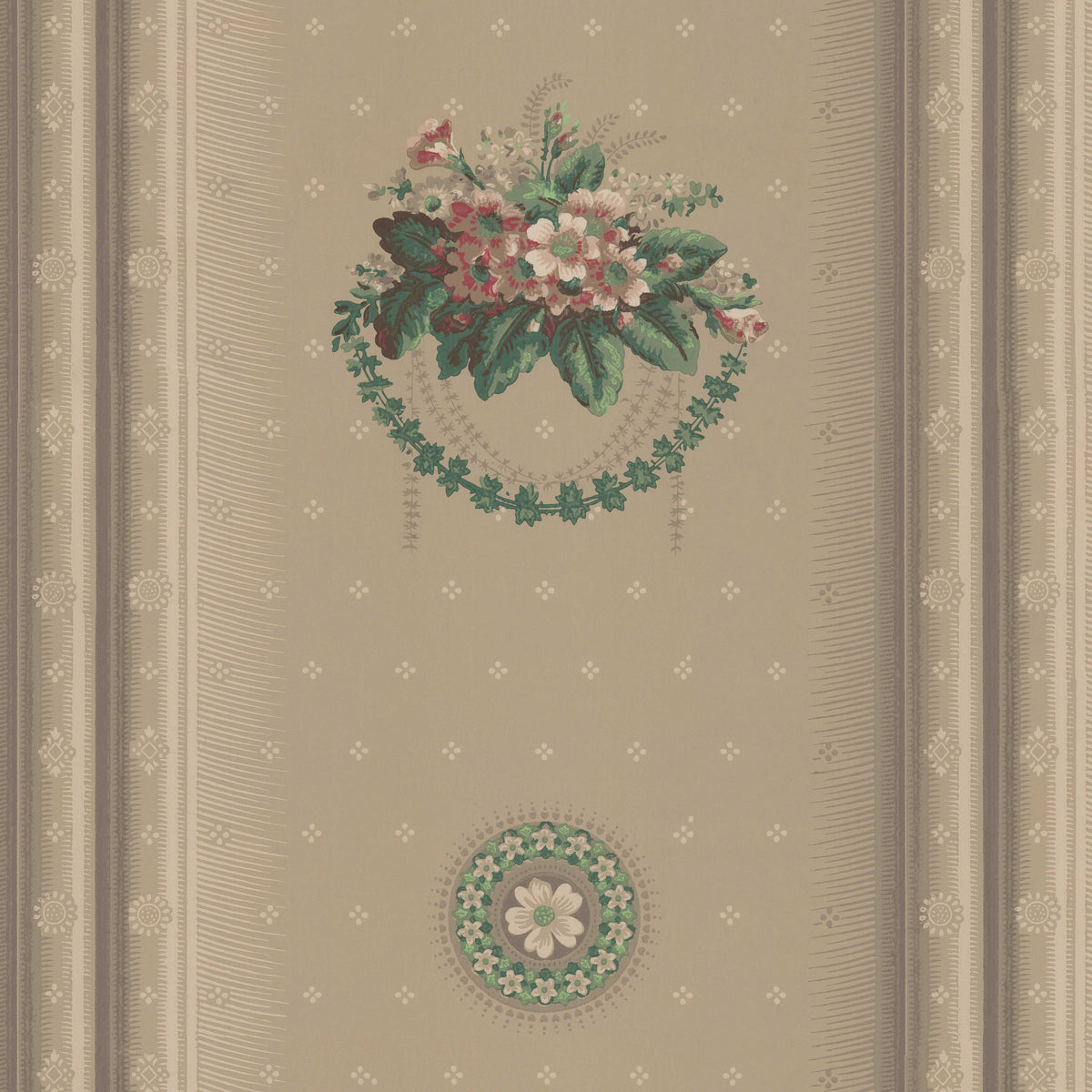 Temperance Antique Architectural Floral