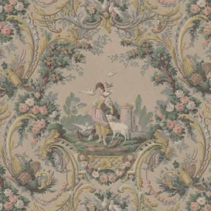 Shepherdess Antique Scenic