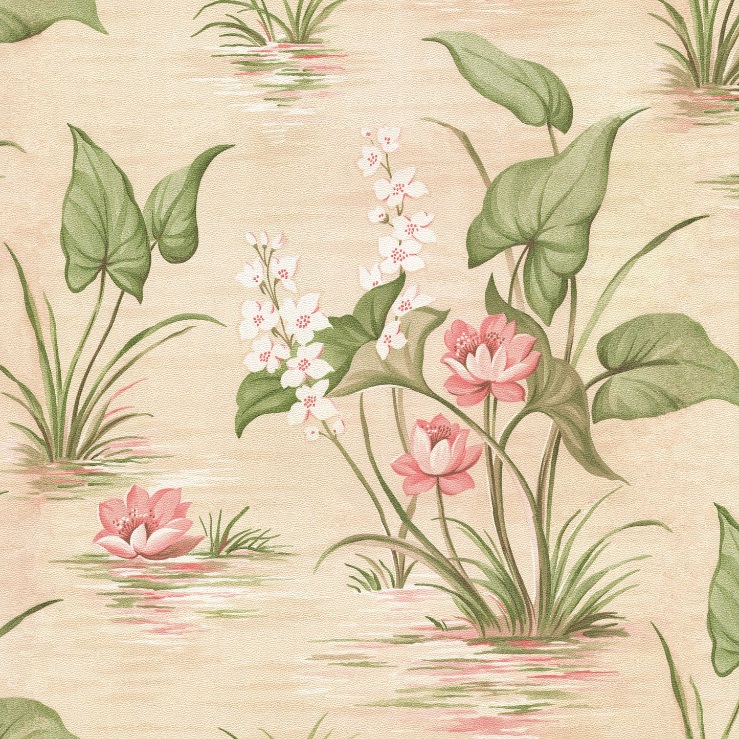 Aretha Bathroom Water Lilies