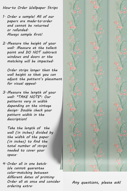 Nicole Floral Stripe