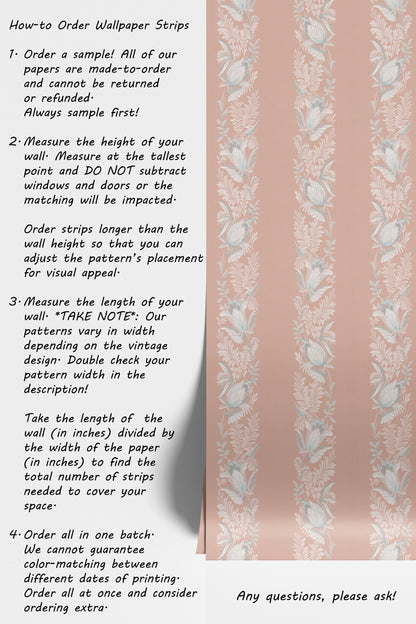 Prunella Floral Stripe