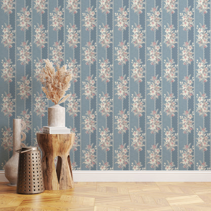 Taffline Floral Stripe