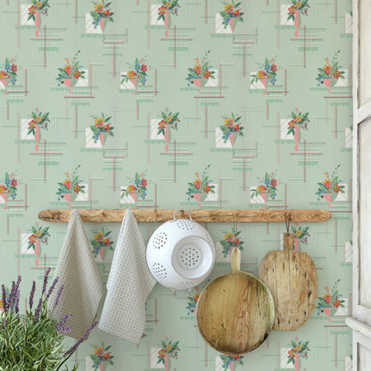 Freddi Kitchen in Green