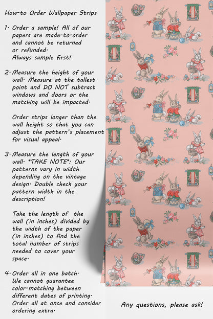Easter Childrens Nursery Bunnies