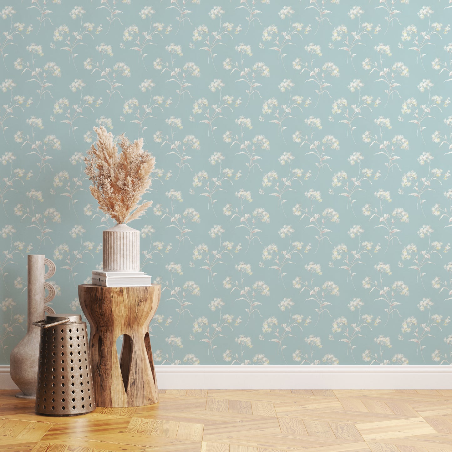 Pennie Floral in Blue