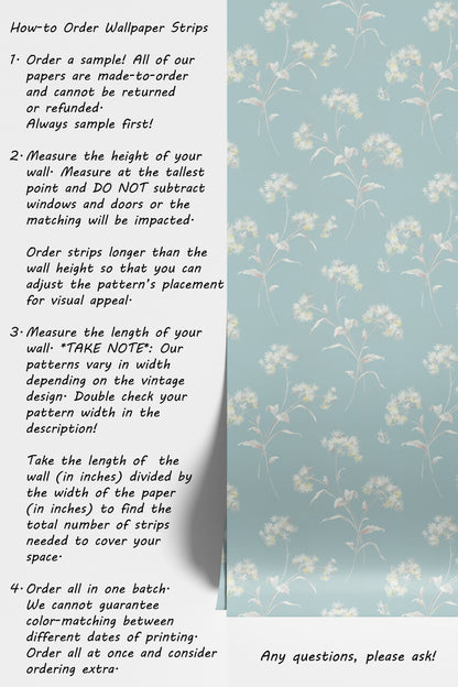 Pennie Floral in Blue