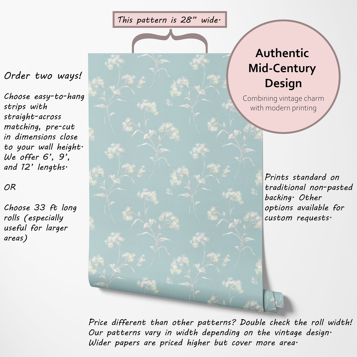 Pennie Floral in Blue