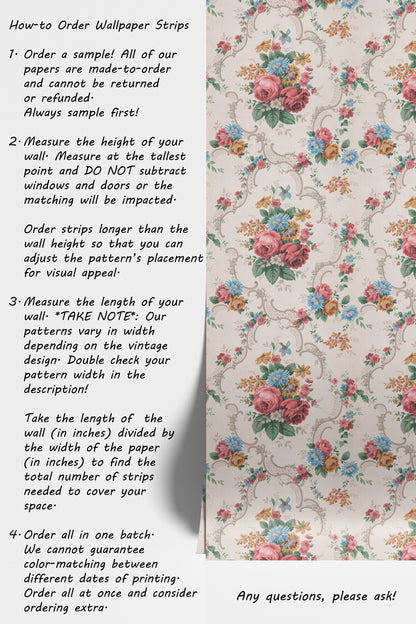 Beatrice Cabbage Rose Floral