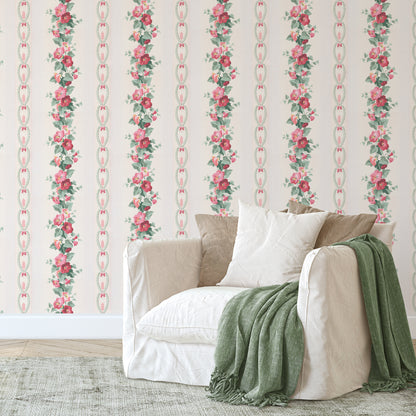 Deanna Floral Stripe