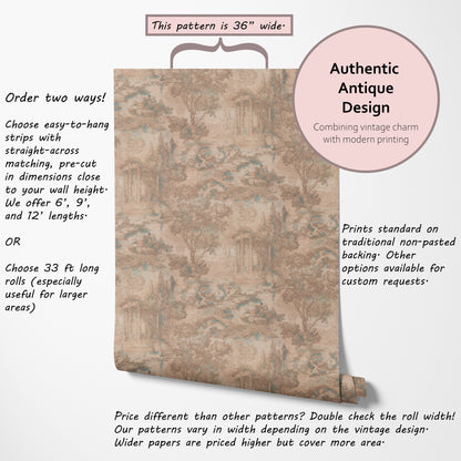 Blaise Antique Toile Scenic