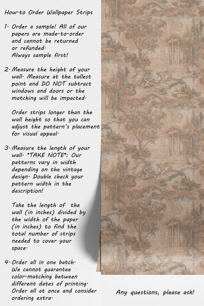 Blaise Antique Toile Scenic
