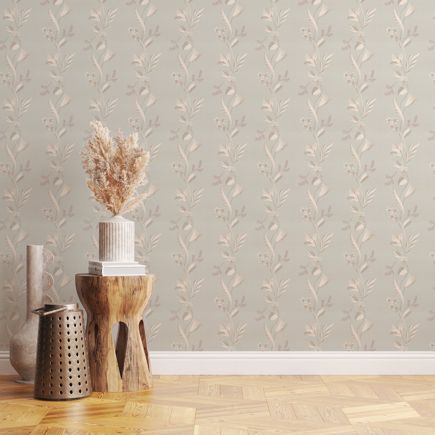 Prairie Floral Stripe