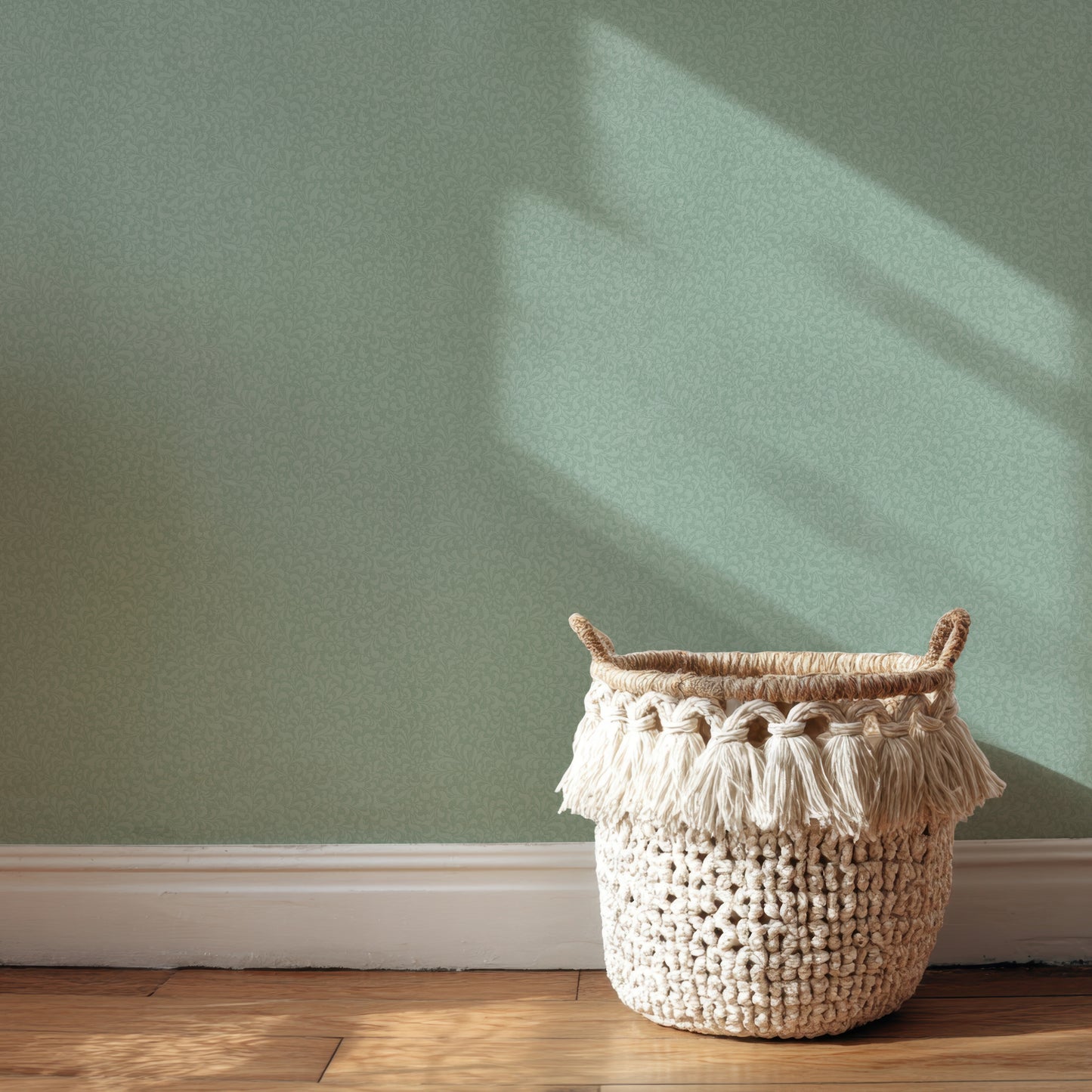 Mint Floral Texture