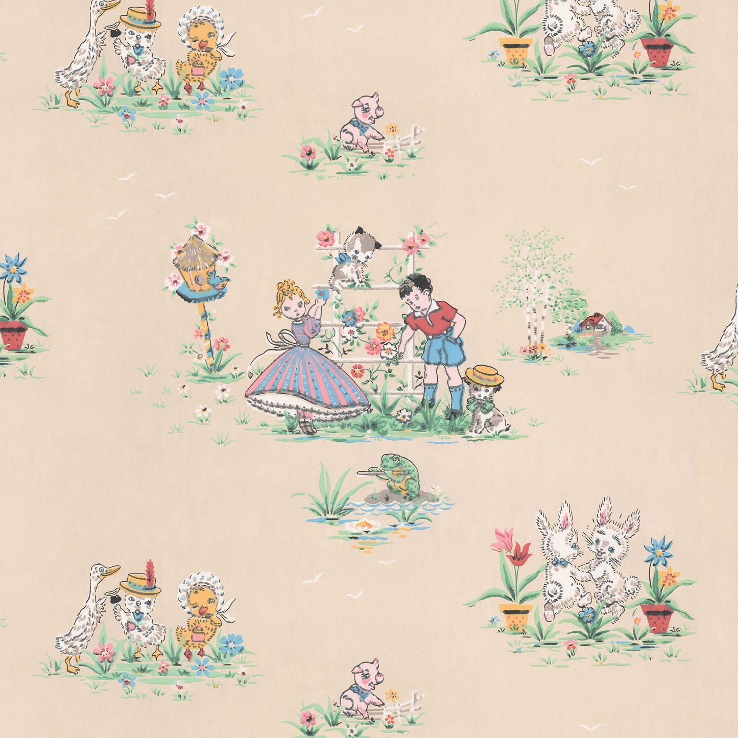 Pondside Pals Childrens Nursery Theme