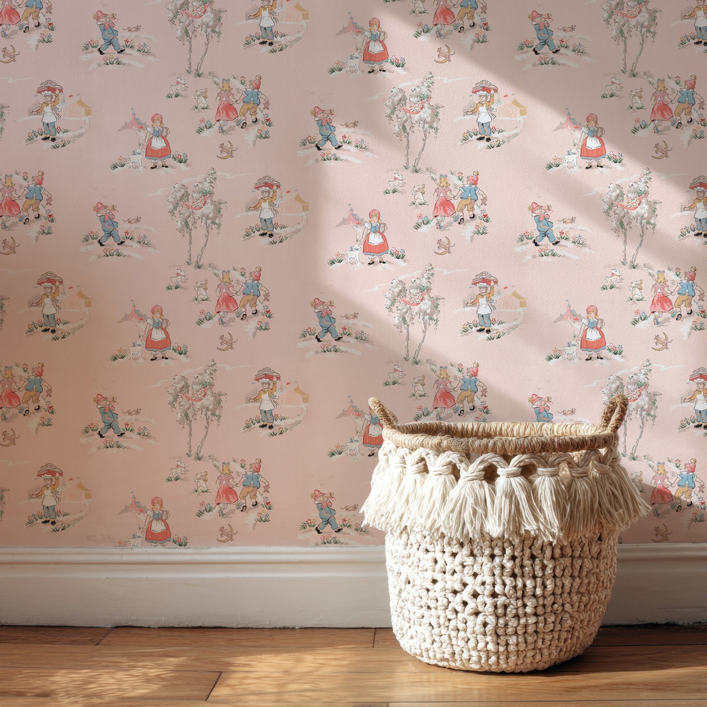 Rockabye Baby Childrens Nursery Theme in Pink