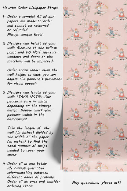 Rockabye Baby Childrens Nursery Theme in Pink