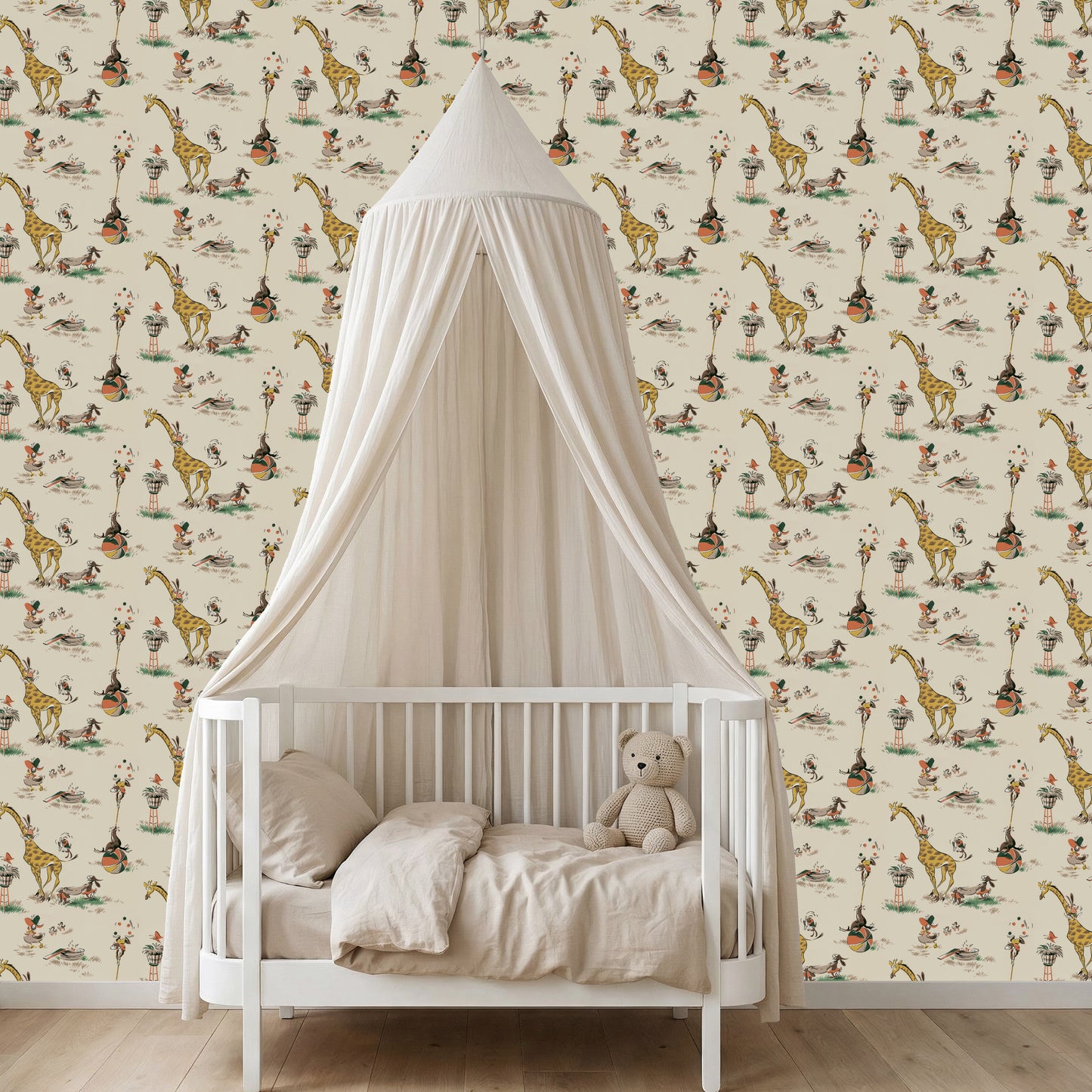 Bunny Tricks Childrens in Cream