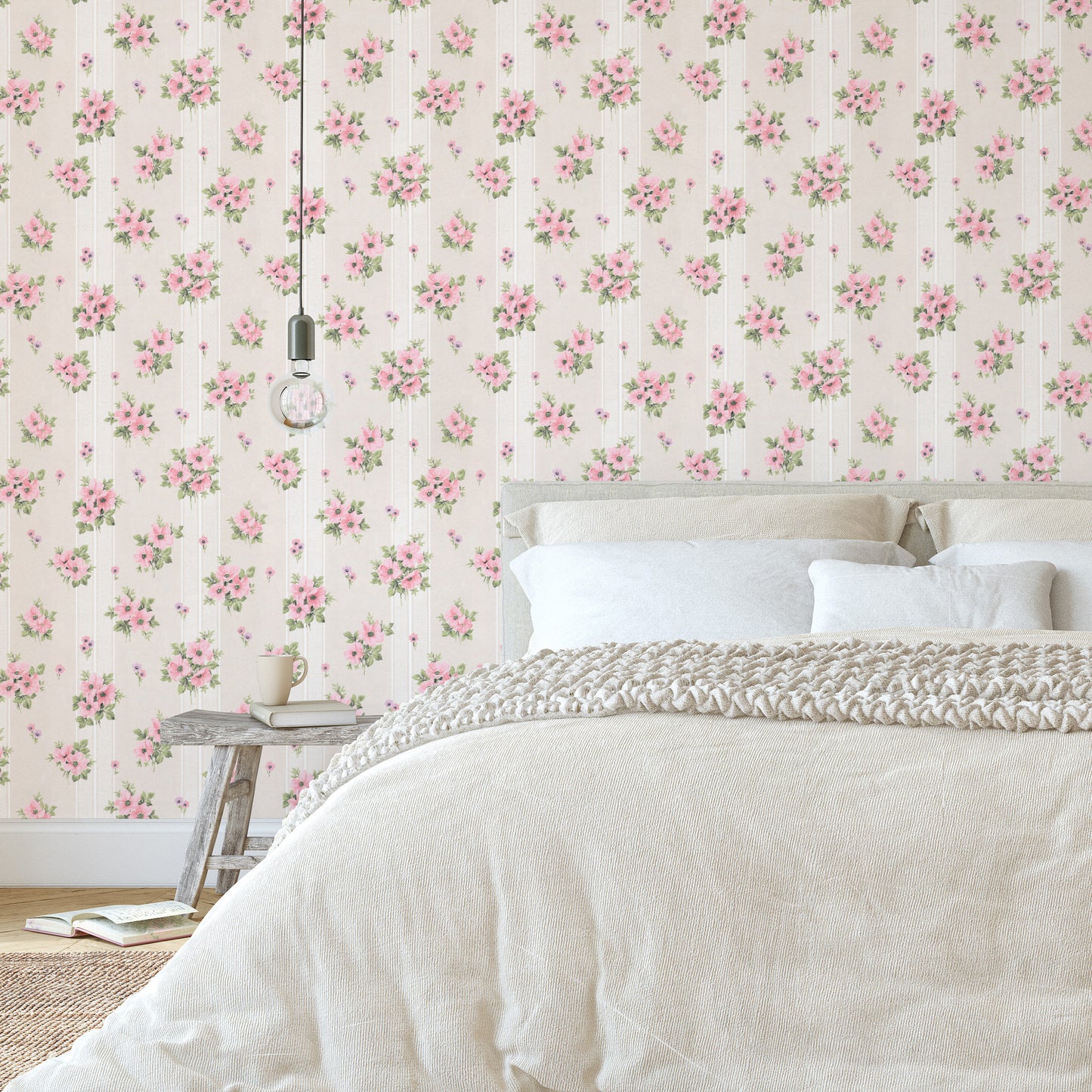 Franki Floral Stripe