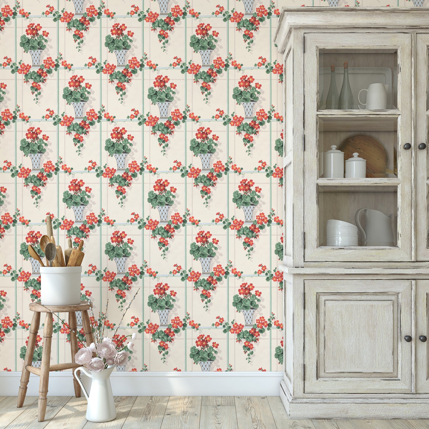 Geranium Kitchen Floral