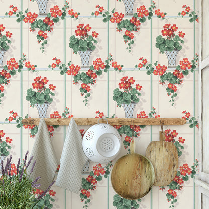 Geranium Kitchen Floral