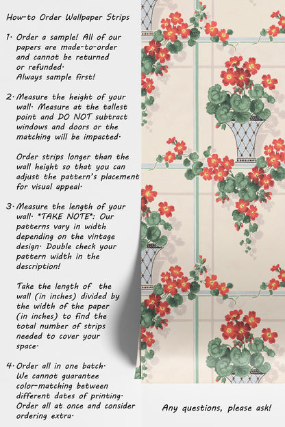Geranium Kitchen Floral