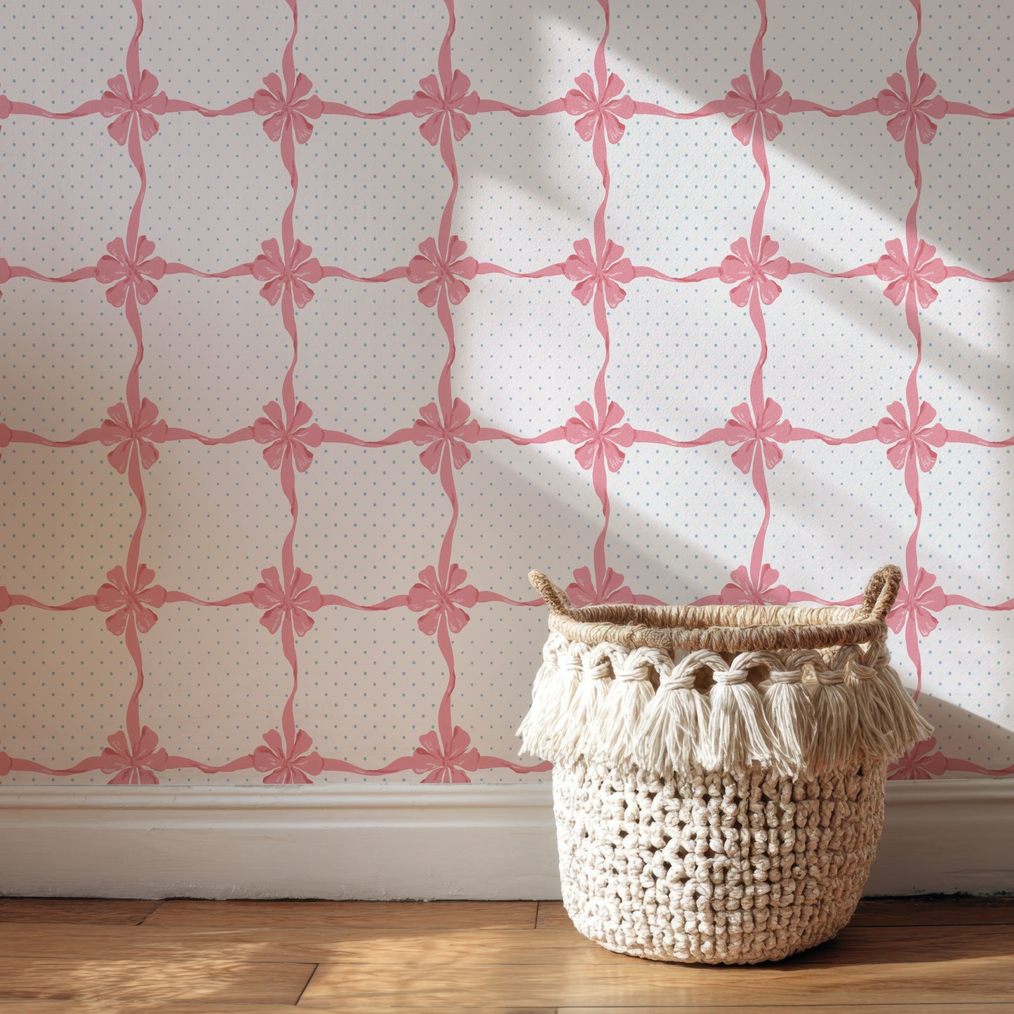 Ribbon Bows Nursery Theme