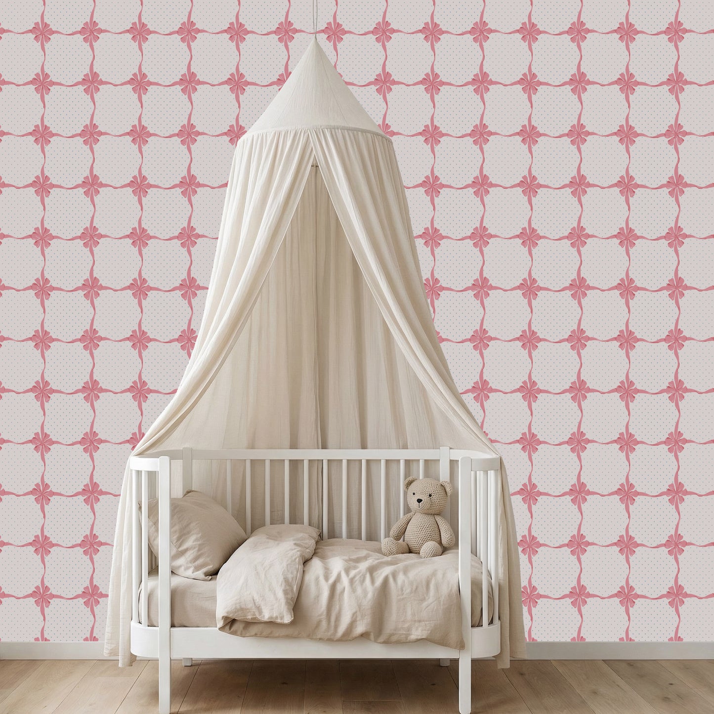 Ribbon Bows Nursery Theme