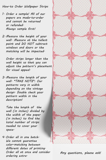 Ribbon Bows Nursery Theme