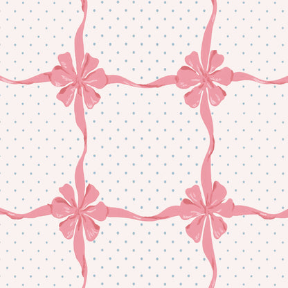 Ribbon Bows Nursery Theme