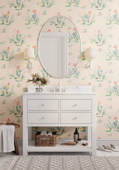 Uri Water Lilies Bathroom