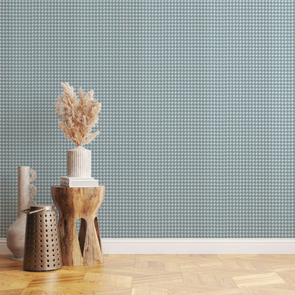 Blue Flannel Plaid Geometric