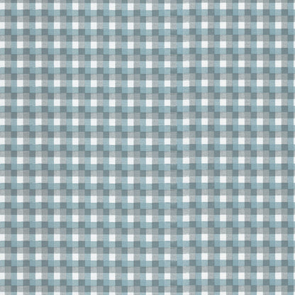Blue Flannel Plaid Geometric