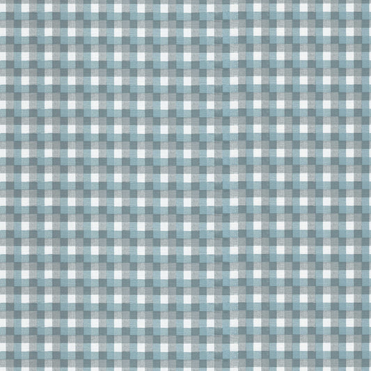 Blue Flannel Plaid Geometric