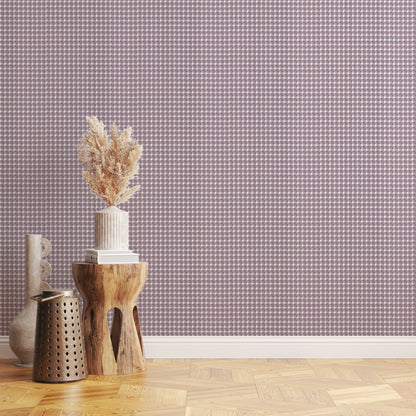 Purple Flannel Plaid Geometric