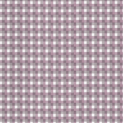 Purple Flannel Plaid Geometric