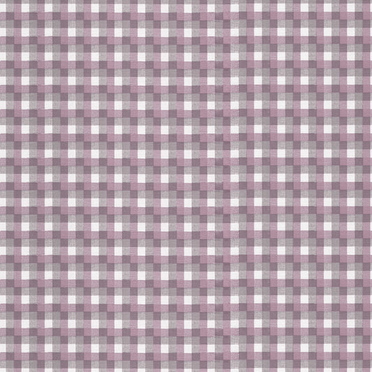 Purple Flannel Plaid Geometric