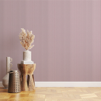 Pink Flannel Plaid Geometric