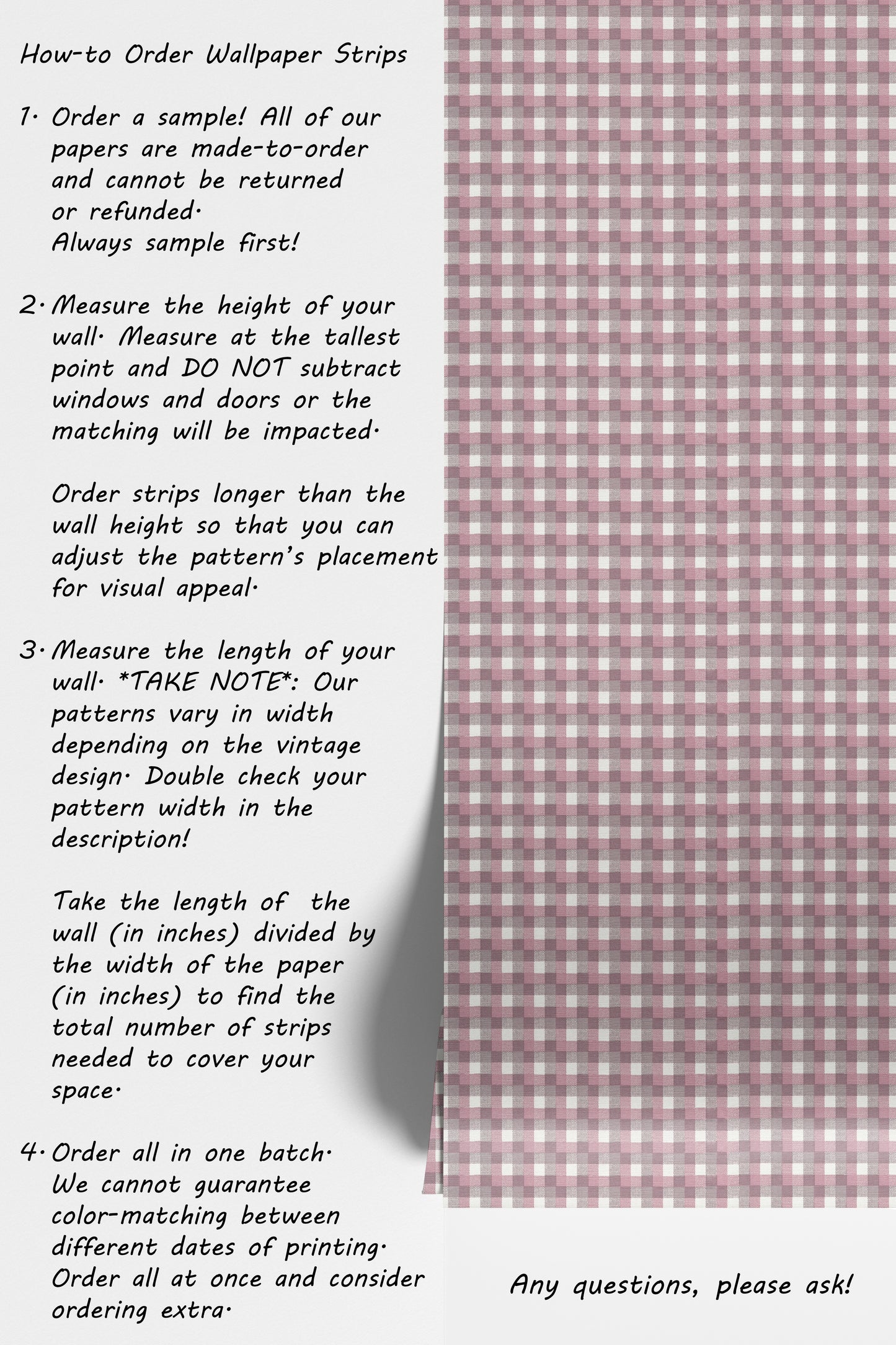 Pink Flannel Plaid Geometric