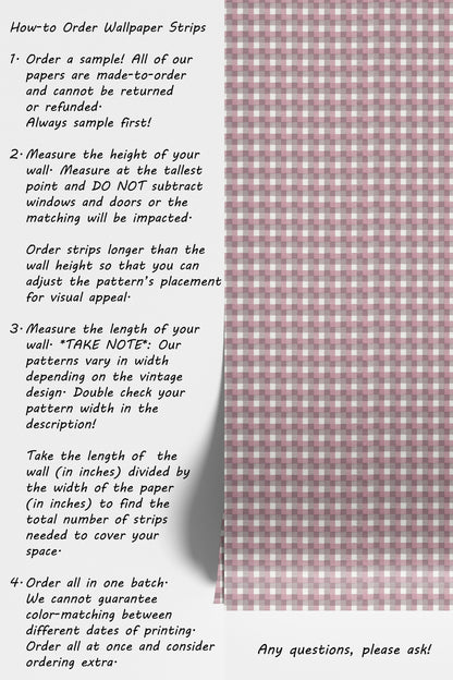 Pink Flannel Plaid Geometric